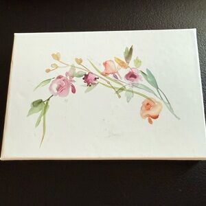 Fringe Studio Floral Decorative Tray NWT